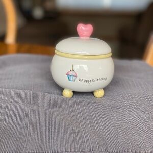 Happy Birthday Ceramic Dish